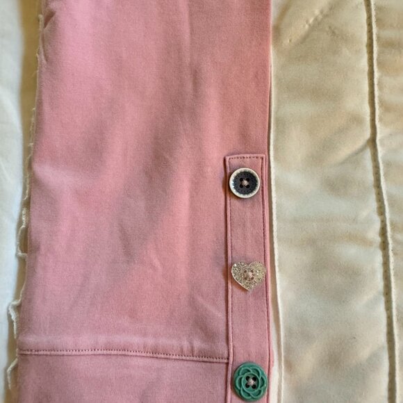 Finding Foxtale Girls NWT Size 10 Cute As A Button Leggings - Picture 2 of 4